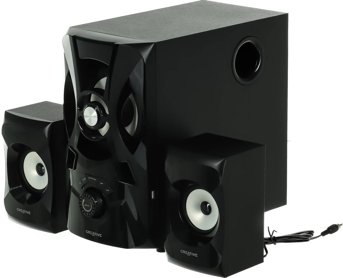 Колонки Creative SBS E2900,  2.1,  черный [51mf0490aa001]